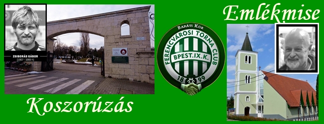 Koszorúzás és emlékmise